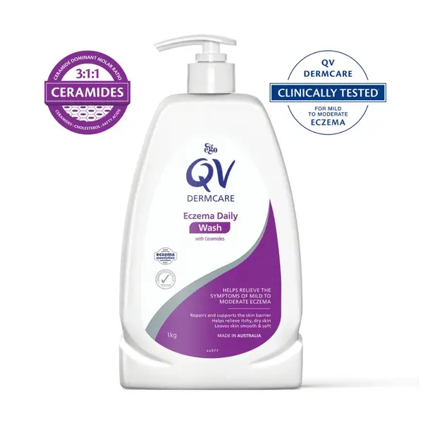 Qv Dermcare Eczema Daily Wash with Ceramides 350ml