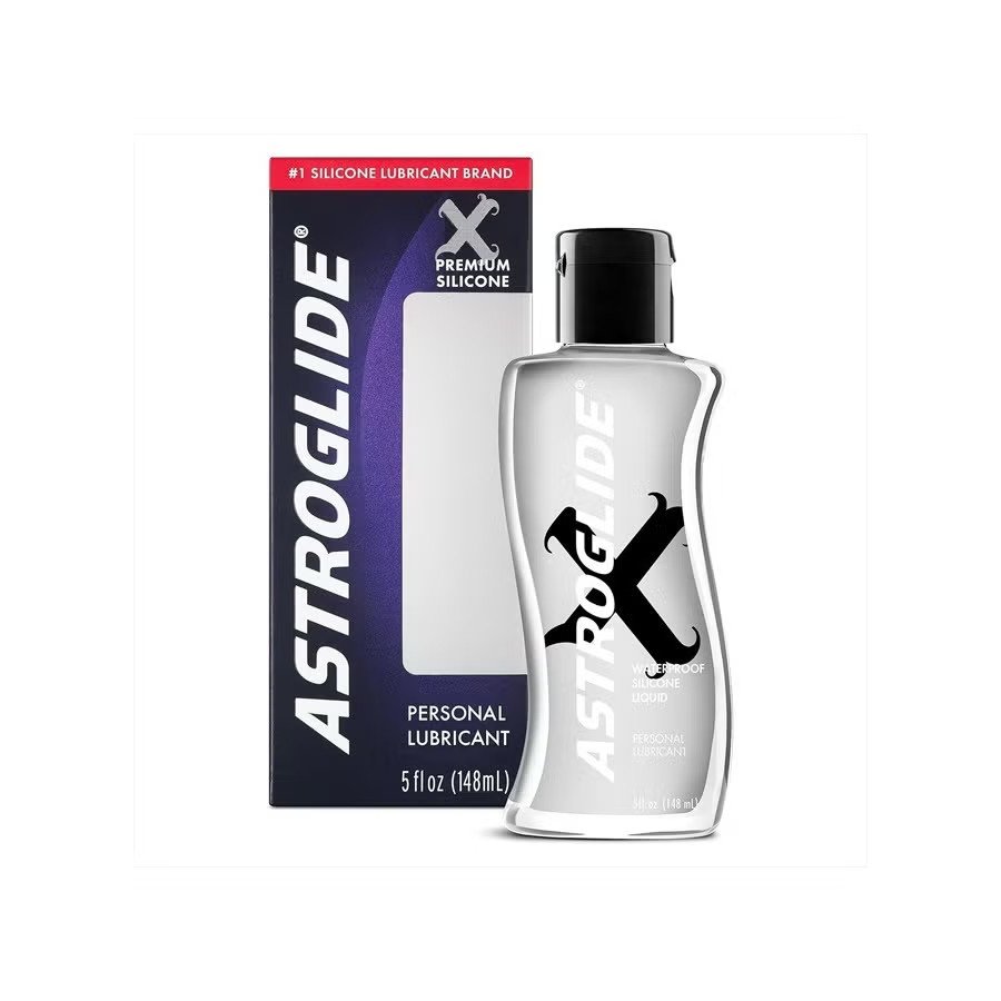 X Premium Silicone Personal Lubricant 5oz – Extra Long-Lasting, Silky Smooth & Waterproof