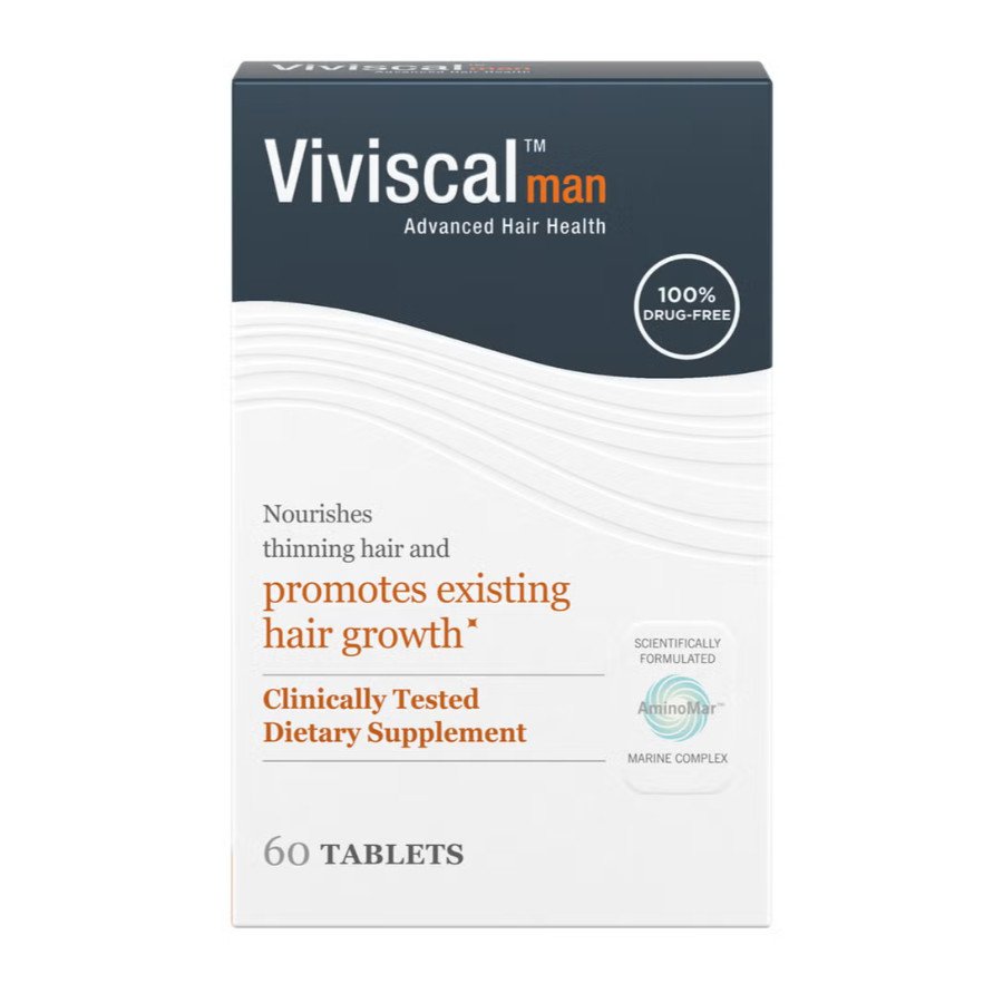 Men’s Hair Health Supplements – 60 Tablets | Nutrient-Rich Formula for Stronger, Thicker & Fuller Hair Growth
