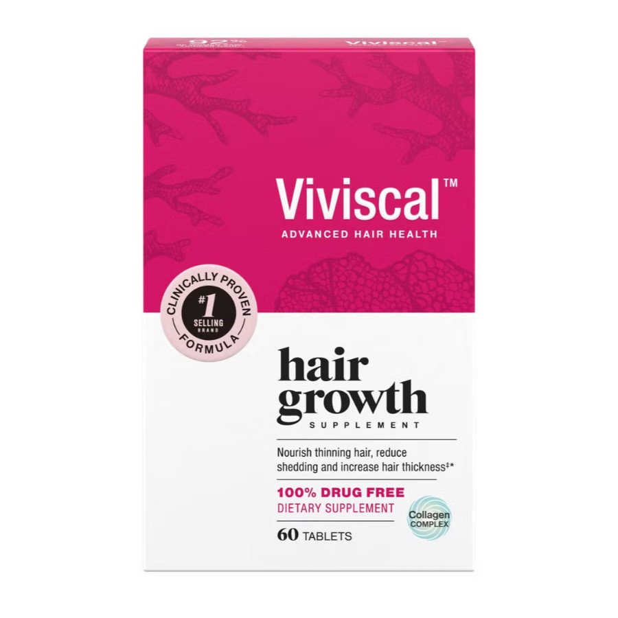 Hair Growth Supplement for Women with Iron, Biotin, Zinc, Vitamin C, Nourish Thinning Hair and Increase Hair Thickness, Hair Multivitamins for Women - 60 Tablets